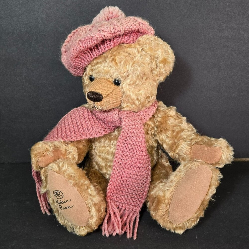 Robin Rive "Jennifer" 33/500 Country Life Bear New Zealand Mohair Jointed 15”